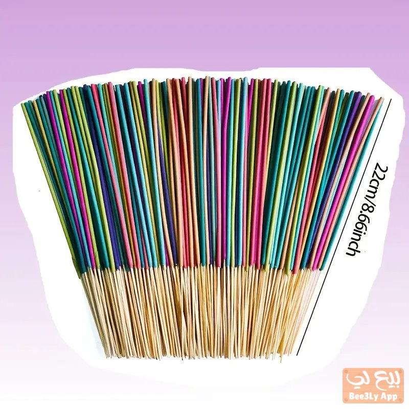 عصي عود معطّر قابل للاحتراق مختلط رائحته جميلة..  10 قطع بـ 3 دراهم  Scented, combustible oud sticks 1